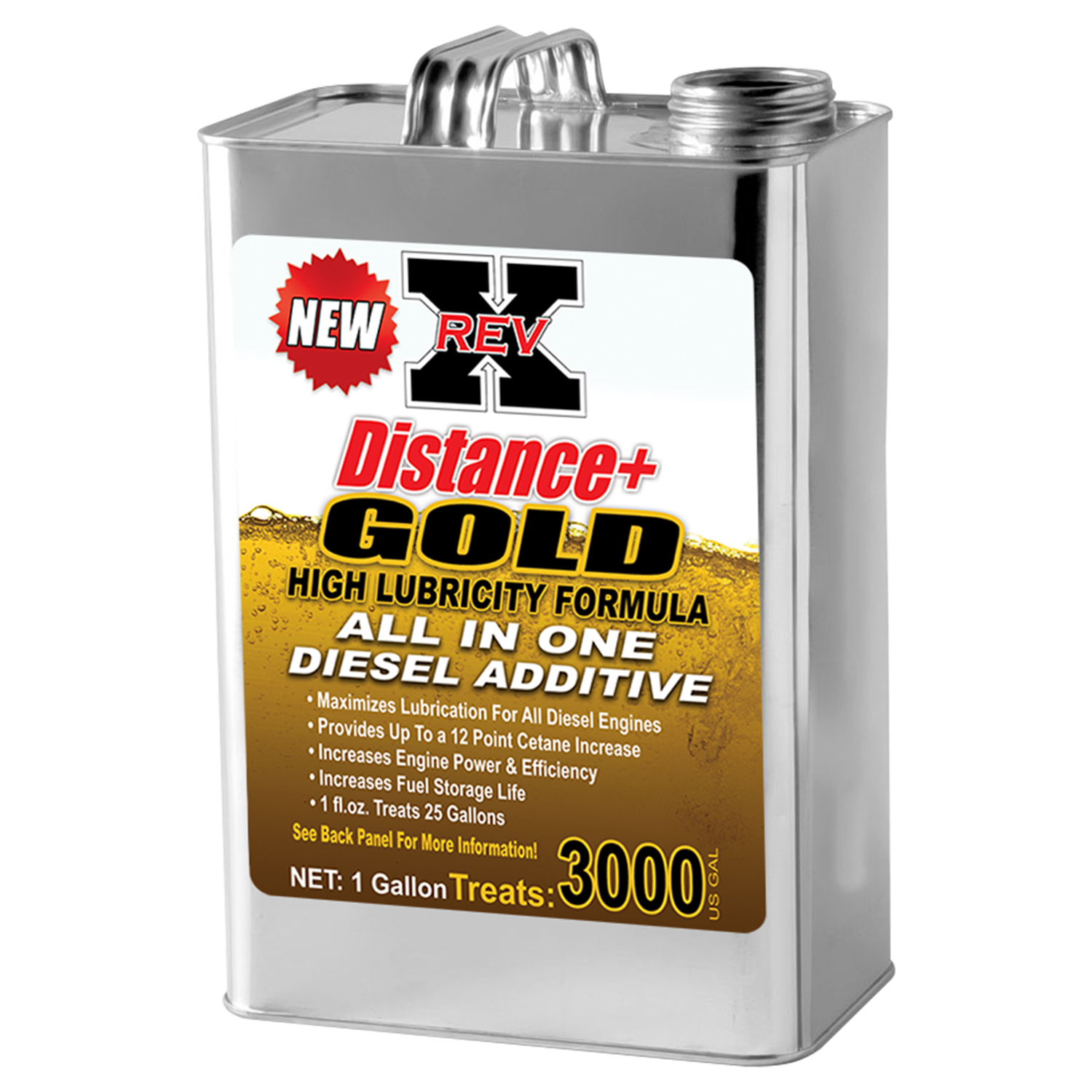 REVX Semi Truck Diesel Lubricity Fuel Additive Treats 3000 gal